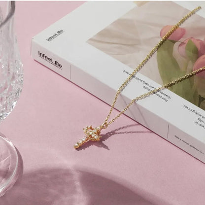 CRUZ DE CRISTAL - (COMPRE 1 E LEVE 2 OFERTA POR TEMPO LIMITADO)